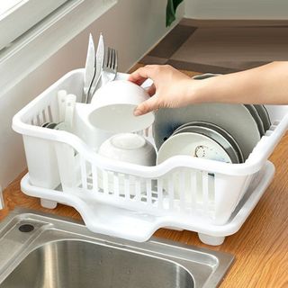 RỔ ÚP CHÉN DĨA CÓ KHAY ĐỰNG NƯỚC VIỆT NHẬT