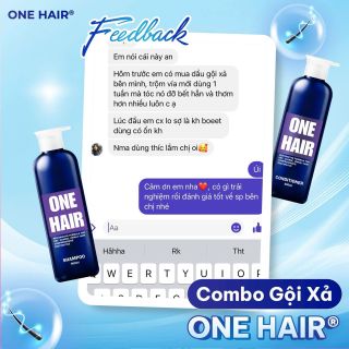 Dầu gội và Dầu xả ONE HAIR Princessskin