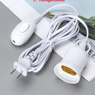 Đui đèn liền dây Có công tắc