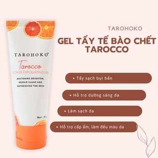 Gel Tẩy Tế Bào Chết Tarocco Tarohoko 50g hỗ trợ làm sạch da, dưỡng ẩm, chăm sóc da mặt, da body Dưỡng Body Dưỡng Da Body Nữ Women