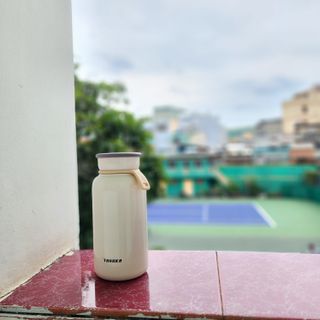 Bình giữ nhiệt 400ml Tanaka Ghi - SM-04