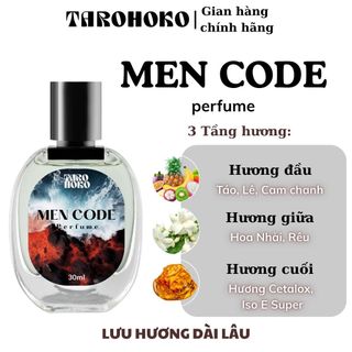 Nước hoa Nam Men Code 30ml - Hương sang trọng - Lưu Hương Dài Lâu
