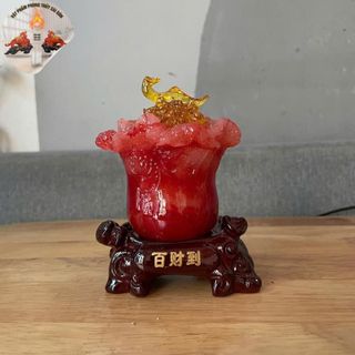hủ gạo cải nhỏ cao 13cm đựng gạo muối phong thủy Decor Decor Phòng Trang Trí Nhà Phòng Khách men sứ cao cấp thành công đồ trang trí phong thủy