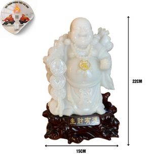 tượng phật di lạc cao 22*15cm để bàn thờ, bàn làm việc trang trí nhà cửa tỳ  hưu tượng  phật tượng  phật tượng  phật tượng  phật