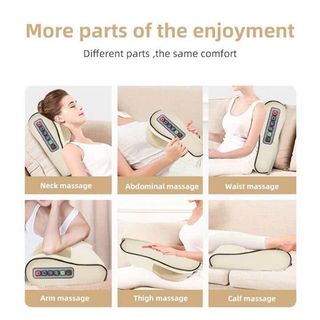 Gối Massage Cổ Vai Gáy Hồng Ngoại 20 Bi giá sỉ