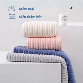 KHĂN TẮM SỢI CUỘN TO SIÊU THẤM HÚT