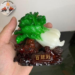 tượng bắp cải phong thủy 10cm