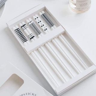 SET 5 ĐÔI ĐŨA GỐM SỨ CHỐNG TRƯỢT NHẬT BẢN