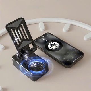 GIÁ ĐỠ ĐIỆN THOẠI 3IN1 XOAY 360 KÈM LOA BLUETOOTH