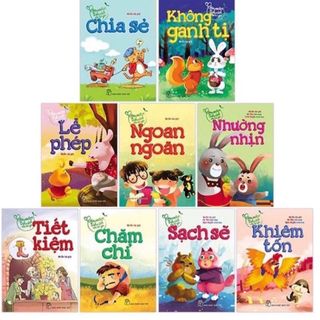 Sách - Combo 9 Cuốn Gieo Mầm Tính Cách Cho Bé Yêu giá sỉ