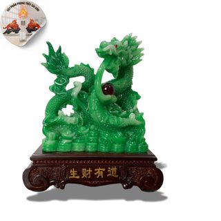 rồng phong thủy size cao 26*22cm tài lộc Decor Phòng Trang Trí Nhà Phòng Khách TẾT