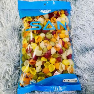 Nui rau củ hình con sò Kim San Food gói 400 gram