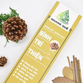 Nhang Quế Sạch Thiên Nhiên Bột Gỗ Cây Quế Hộp 120 Cây Dầu Thơm Phòng Dầu Thơm
