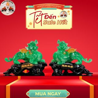 Cặp Tỳ Hưu Cao 15*18 Phong Thủy Để Bàn Thờ Trang Trí Nhà Cửa Decor Decor Phòng Phòng Khách guong  bat quai tỳ  hưu tỳ  hưu tỳ  hưu