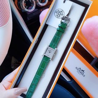 ĐỒNG HỒ NỮ CAO CẤP HEMET DÂY DA MẶT ĐÍNH FULL XOÀN