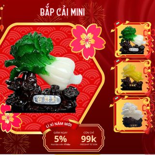 tượng bắp cải phong thủy 10cm