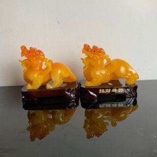 cặp tỳ hưu phong thủy tài lộc  để bàn tài địa Trang Trí Nhà Phòng Khách Decor Phòng tỳ  hưu tỳ  hưu