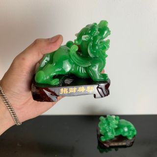 cặp tỳ hưu phong thủy tài lộc  để bàn tài địa Trang Trí Nhà Phòng Khách Decor Phòng tỳ  hưu tỳ  hưu
