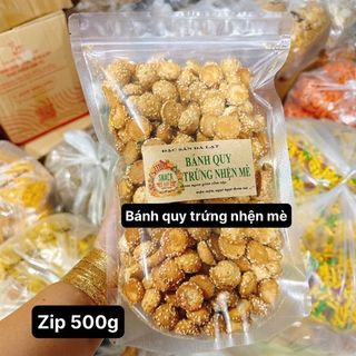 Bánh Quy Trứng Nhện Mè (Thùng 100 Gói x 500gram)