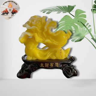 bắp cải phong thủy tài lộc size 17cm chất liệu bột đá Phòng Khách Trang Trí Nhà Decor Phòng