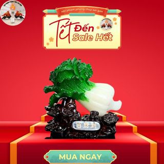 bắp cải tài lộc phong thủy Decor Phòng Trang Trí Nhà Phòng Khách Decor