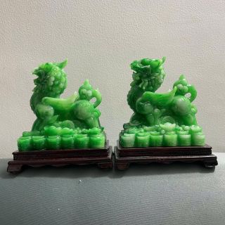 cặp tỳ hưu cao 17*14cm để bàn thờ tài địa phong thủy tài lộc Decor Phòng Trang Trí Nhà Phòng Khách tỳ  hưu tỳ  hưu
