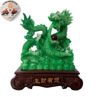 tượng rồng phong thủy cao 26*22cm