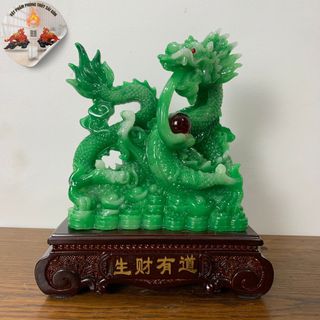 tượng rồng phong thủy cao 26*22cm