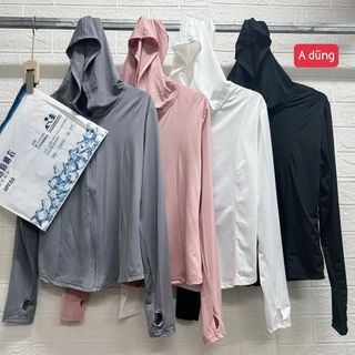 🆘 ÁO CHỐNG NẮNG HÀN SẬP CÁC CHỊ ƠIIII (dáng croptop trẻ trung) ‼️ 

👉 Bác nào thích mặc áo chống nắng chất umi mềm thì triển khai e này nha

✅ Áo chống UV, thấm mồ hôi. 

✅ Thiết kế crotop trẻ trung làm áo nắng hay áo tập đều rất đẹp, năng động