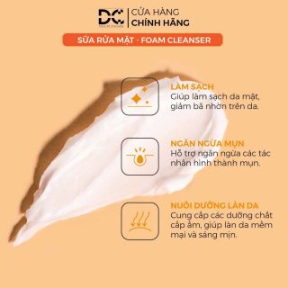 Sữa Rửa Mặt Ngừa Mụn DC Foam Cleanser 50ml