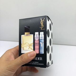 Set quà sephora gồm 1 nước hoa mini libre edp và 2 vials