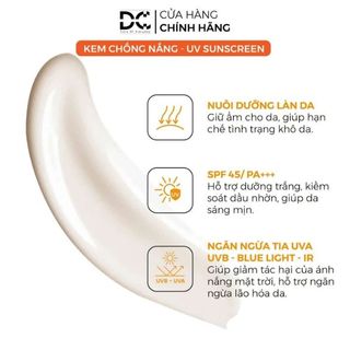 Kem chống nắng DC SUN SPF45 PA+++ UV Suncreen 40g