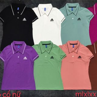 Áo cổ nữ das - logo thêu Size: MLXLXXL Ri: 2222 Tách nửa ri được