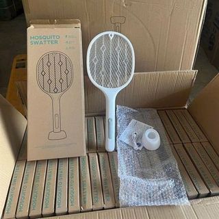 Vợt Muỗi Tự Động Kèm Đèn Bắt Muỗi (Thùng 40 Cái)