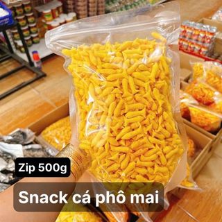 Snack Cá Phô Mai (Thùng 100 Gói x 500gr)