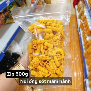 Nui Ống Sốt Mắm Hành (Thùng 100 Gói x 500gr)