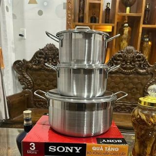 Bộ Nồi Sony Thân Cao (Thùng 1 Bộ)
