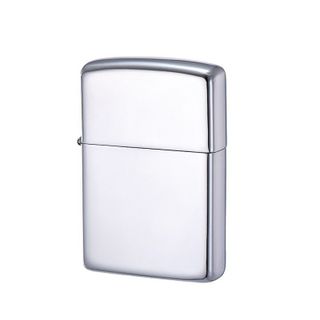 BẬT LỬA ZIPPO BẠC BÓNG TRƠN LOẠI RẺ