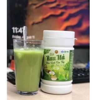 Bột rau má đậu xanh cần tây hộp 500 g thanh nhiệt cơ thể