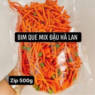 Bim Que Mix Đậu Hà Lan (Thùng 100 Gói x 500gr)