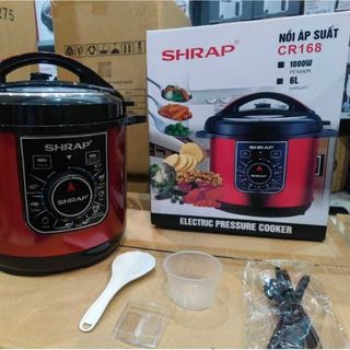 NỒI ÁP SUẤT ĐIỆN ĐA NĂNG 6L SHRAP CR168