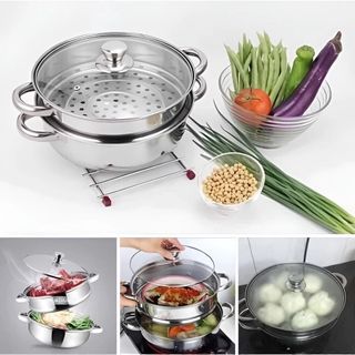 NỒI HẤP 2 TẦNG THÁI LAN 28CM