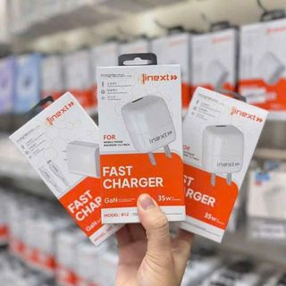 Cục sạc nhanh JVJ iNext GaN B12 35W
