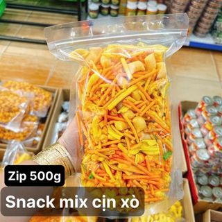 Snack Mix Xịn Xò (Thùng 100 Gói x 500gr)