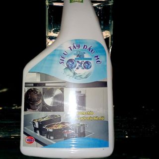 Xịt OXO siêu tẩy dầu mỡ lâu ngày bám bề mặt inox, xoong nồi, máy hút mùi...