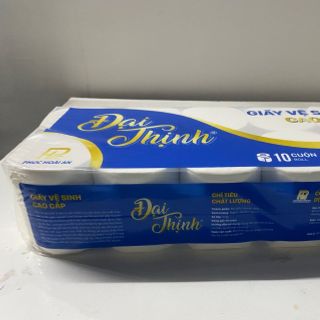 Giấy vệ sinh cuộn 10 Đại Thịnh
