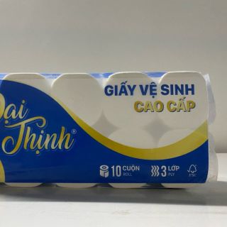 Giấy vệ sinh cuộn 10 Đại Thịnh