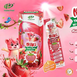 Thạch Túi Niki - Thạch Ngon Bé Vui Khỏe
