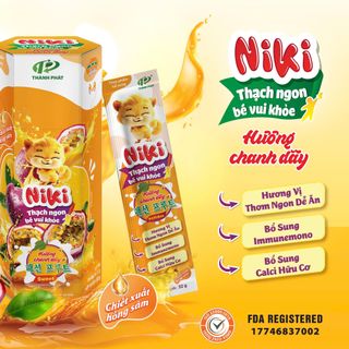 Thạch Túi Niki - Thạch Ngon Bé Vui Khỏe