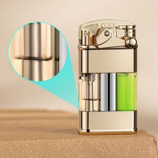 BẬT LỬA KHÈ GAS LỘ THIÊN BÚNG TAY ĐÁNH LỬA CÓ ĐÈN LED FULLBOX - XÀI GAS